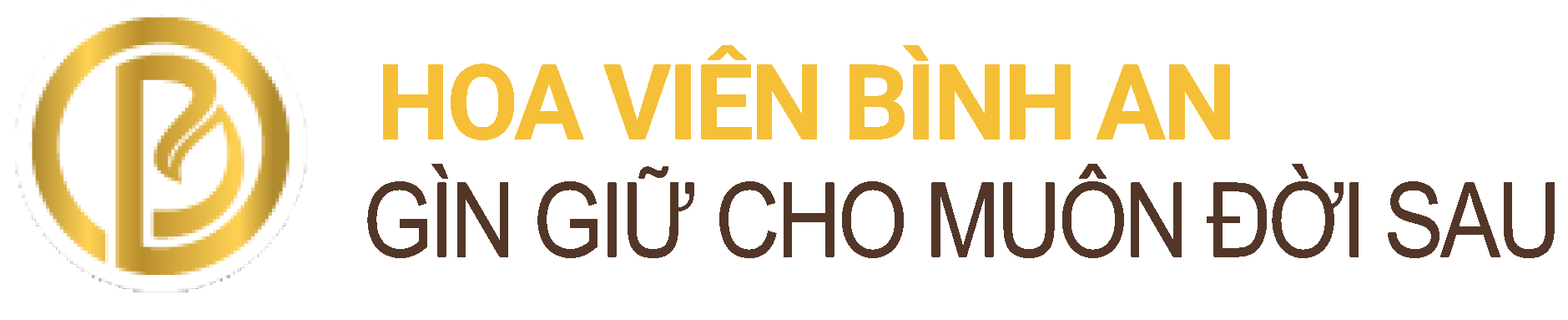 Logo Hoa Viên Bình An Scroll