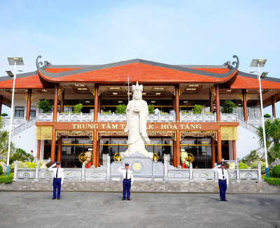 TUỔI TRẺ ONLINE - HOA VIÊN BÌNH AN CHÍNH THỨC VẬN HÀNH TRUNG TÂM TANG LỄ - HỎA TÁNG