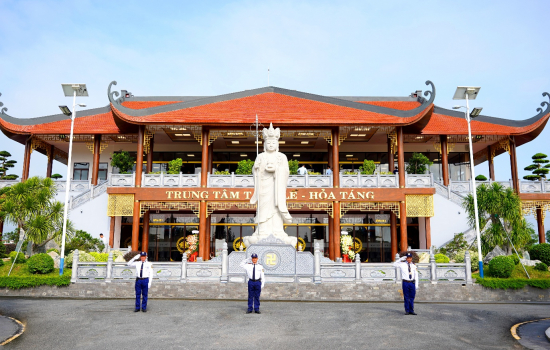 TUỔI TRẺ ONLINE - HOA VIÊN BÌNH AN CHÍNH THỨC VẬN HÀNH TRUNG TÂM TANG LỄ - HỎA TÁNG