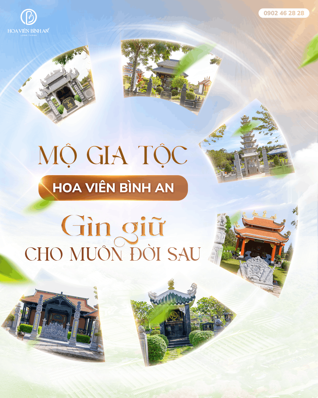 Hoa viên bình an