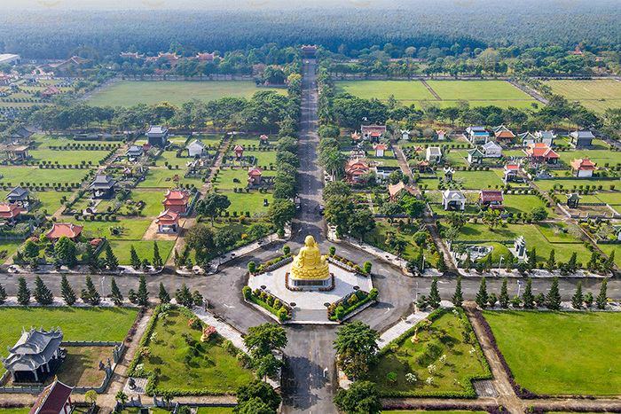 Khuôn viên gia tộc vững chãi